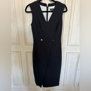 TED BAKER - Cerisad Faux-Wrap Dress size 1